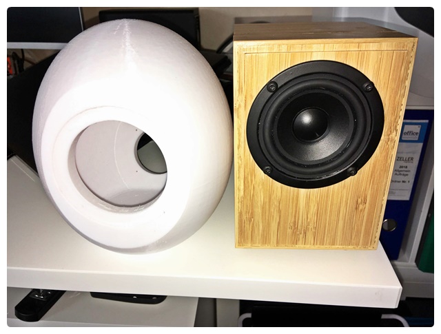 3D-gedruckter Audio-Lautsprecher Als Ersatz Für Einen Kaputten