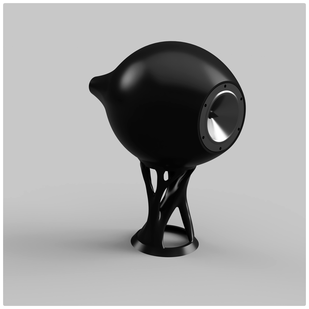 Rendering 3.6L mit Ständer generativ